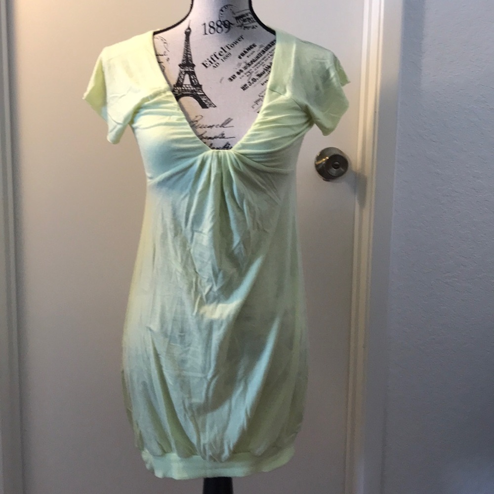 Soft yellow dress from Aritzia
